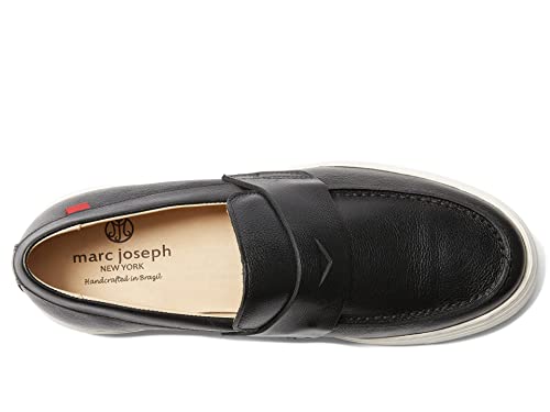 Image of Marc Joseph New York Men's Genuine Leather Made in Brazil Luxury Comfortable Penny Detail Sneaker