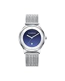 Reloj De Mujer Viceroy, 3 Agujas Con Calendario, Esfera Azul Y Correa De Malla Milanesa, Material de caja: Acero, Movimiento / Función: 3agujas Con Calendario, Profundidad: 30 Metros, Tipo de cierre: Cierre Deslizante, Tipo de pulsera: Brazalete, Color principal esfera: Azúl, Diámetro: R32 Mm