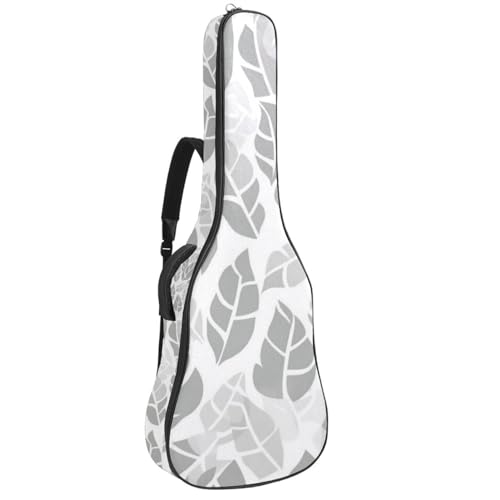 Étui guitare acoustique 101.6 cm sac étanche motif feuilles