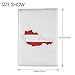 Austrian Flag Map Printing Passport Holder, Travel Essentials,Card And Passport Anti Theft Wallet,Sized To Fit All Standard Passports