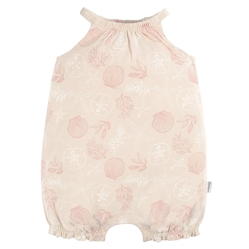 Gerber baby-girls Sleeveless and Short Sleeve Romper Set2