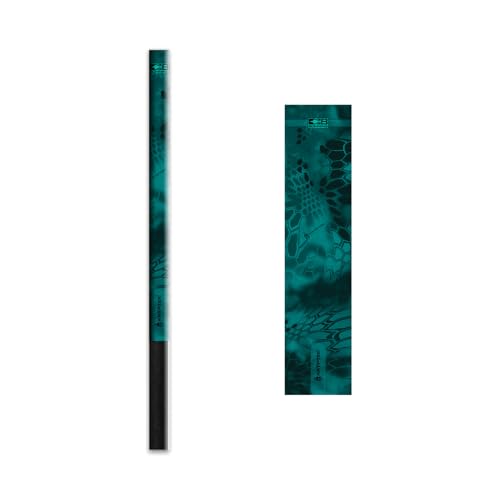 Kryptek Arrow Wraps Bohning bleu sarcelle pour vos sessions de tir en forêt