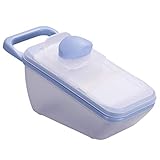 Cabilock Cortadora de Mandolina Cortadora de Verduras en Espiral Trituradora de Cocina Multifuncional con Contenedor de Almacenamiento Azul