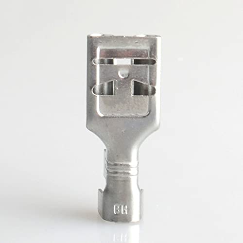 10Pcs 9.5Mm Crimp Terminal Male Female Spade Connector 95mm