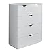 Produktbild trendteam smart living - Garderobenschrank Schrank - Wohnzimmer - Basix - Aufbaumaß (BxHxT) 80 x 101 x 40 cm - Farbe Weiß - 170903301