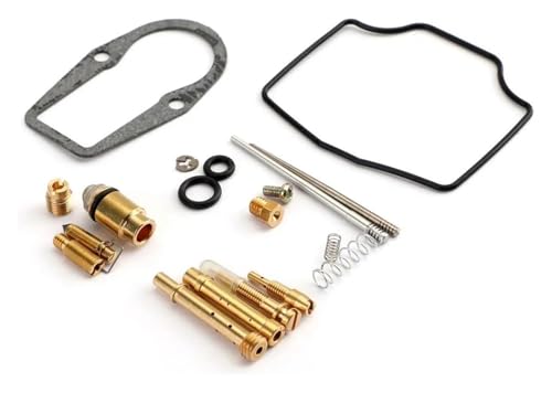 Il kit di riparazione del carburatore contiene vari componenti, come valvola a spillo, ugello, galleggiante, molla e guarnizione, che possono riparare efficacemente le parti danneggiate o usurate del carburatore, ripristinandone le normali prestazioni e garantendo il funzionamento stabile del motore.
