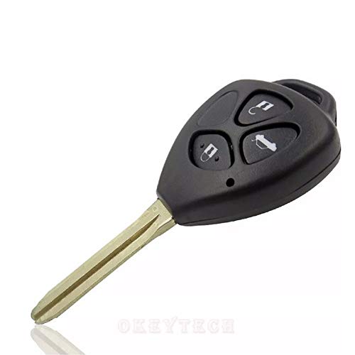 Chave Telecomando Alarme Toyota Corolla Hylux Sw4 3 Botões