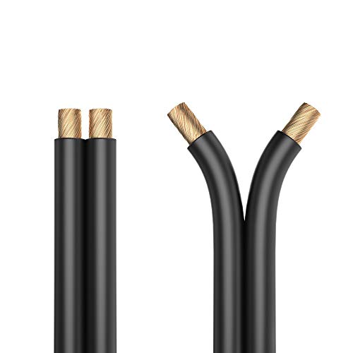 Cable de altavoz 2x4,00mm² OFC de 30m negro PureLink para subwoofer 5
