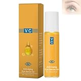 Anti Aging Eye Serum Oil,Augentropfen Gegen Trockene Augen,Augencreme Augenringe Und Augentaschen Entfernen,Vitamin C Augenserum Gegen-Falten,Linderung von Augenermüdung(1 Stück)