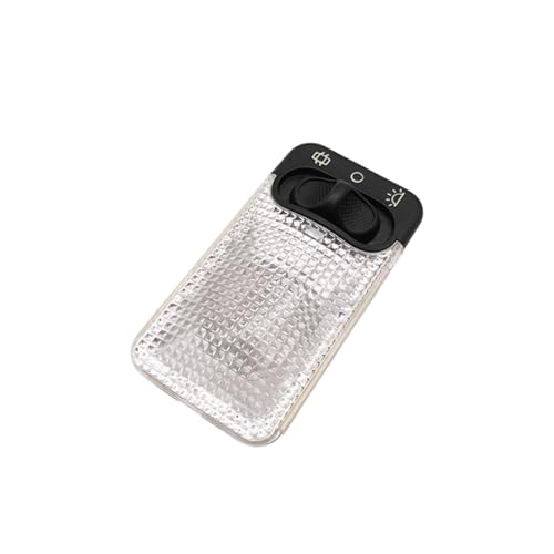 Luz de lectura interior de coche con difusor claro para Peugeot 207 y Citroen C3 6362P3B