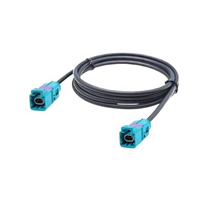 PEIWZPSHY RSBG Type H-MTD Vehicle Automotive Ethernet Cable Assembly Single Port Z Code Male/Female HMTD Cable(Male to Male,0.5M)