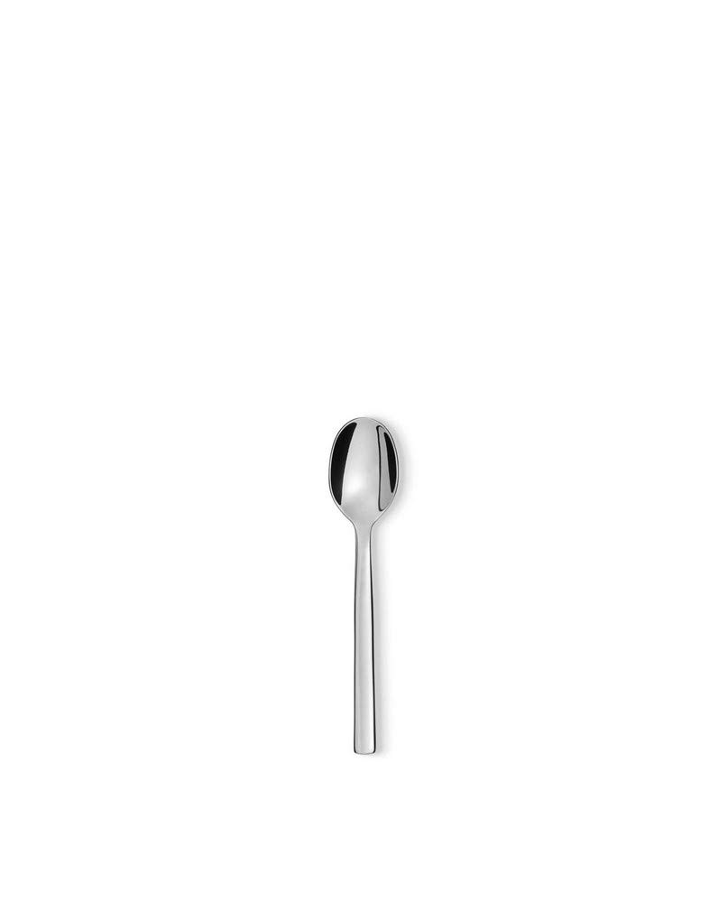 Alessi łyżeczka do herbaty ze stali nierdzewnej 18/10, polerowana, srebrna, 14 x 15 x 5,5 cm