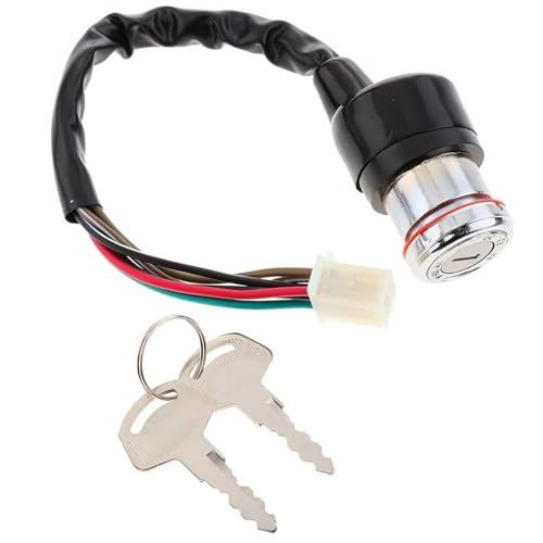 Bobina estátor con interruptor encendido universal de 6 cables para moto Suzuki GN 125 4