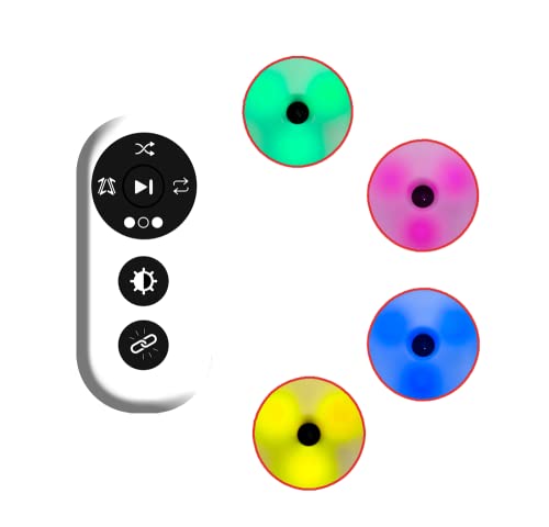 QUELINGSPORT Response Agility Training Light Childrens Physical Fitness Training Remote Control to Control Light Operation red 4 Lights+Remote Control