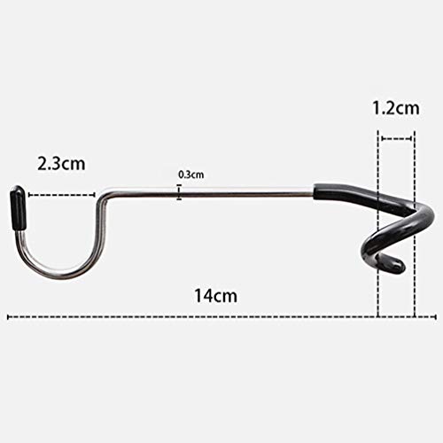 BESPORTBLE 3Pcs Ganchos Ganchos de Poste de Luz Luz de Acampamento Lâmpada Tenda Ganchos Cabides Ver