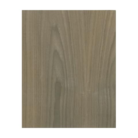 Wood-All Walnut Wood Veneer Sheet, Plain Sliced/Flat Cut, 24x96, A" Grade, 10 mil Peel and Stick PSA Backer Cover