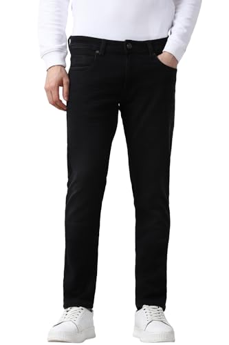 Image of Peter England Men's Skinny Fit Jeans | Premium | Casual Wear | Stylish Bottoms
