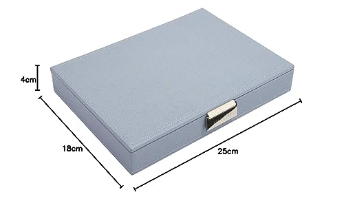 Stackers Classic Size Jewelry Box Lid (Dusky Blue)