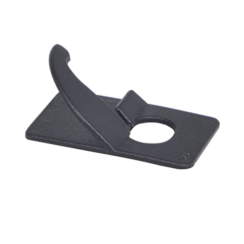 Vnaker 8Pcs Plastic Arrow Rest Recurve Bow Arrow Rest Adhesive Back Hunting Shooting Targeting Accessory For Right Or Left Hand #TOP2