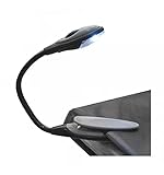 Producto de alta calidad Edm 36004 Linterna Pinza Lectura 1 Led, Negro