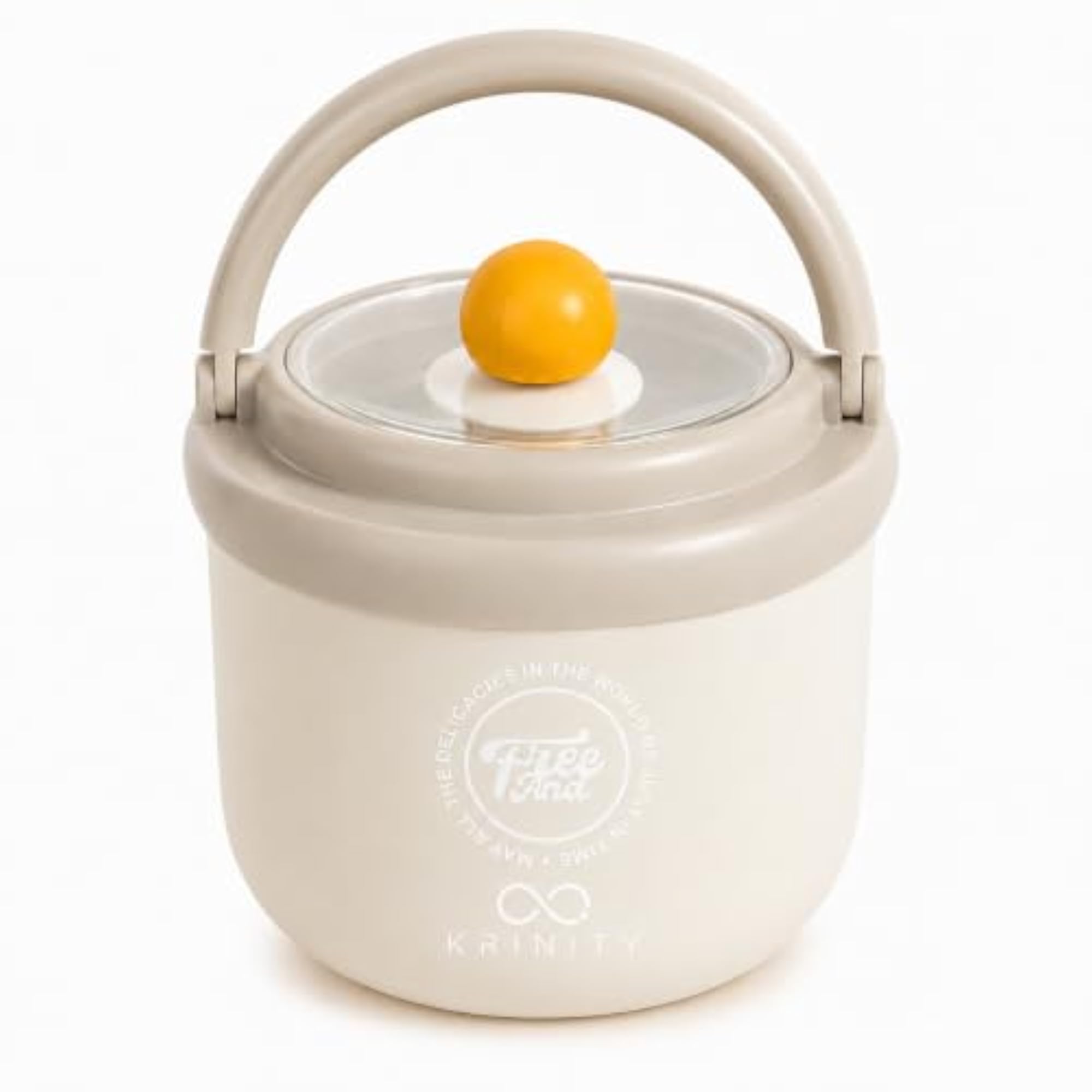 Kids Bento Snack Box, Double Wall Insulated Lunch Box with Spoon