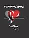Produktbild Blood Pressure Bog Book: daily use for recording & monitoring pressure and reading heart rate (pulses) at home, Personal BP and Heart Pulse Organizer Large Font Size (8.5"x11" inches) Easy To Read