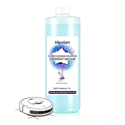 Hipoten 1L Floor Cleaner for ECOVACS DEEBOT X11/X9/X8/T90/T80/T50/T30/T20/N30/N20 - Low-Foam Mopping...