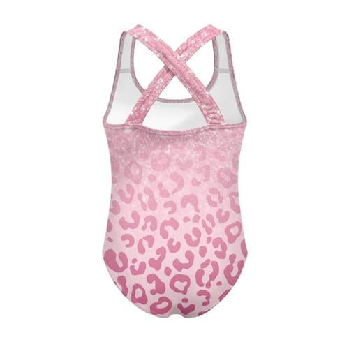 Image of Girls One Piece Swimsuits Size 5-14 Kawaii Gymnastics Leotard for Beach Vacations