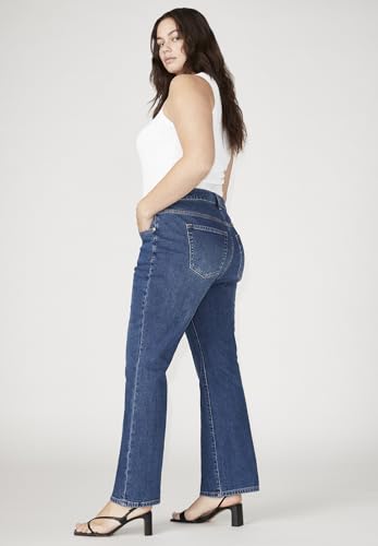 ELOQUII Women's Plus Size The Flare Leg Jean2