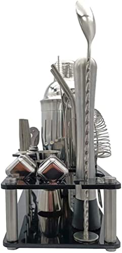 Kit Bartender 23 Piezas Acero Inoxidable con Soporte miniatura 6