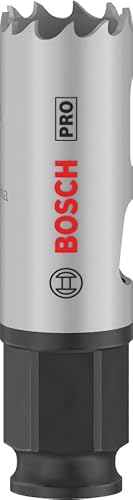 Bosch 1x PRO Multi Material Power Change Plus Hole Saw (for Softwood, Drywall, Ø 20 mm, Professional Accessory Rotary Drill/Drivers)