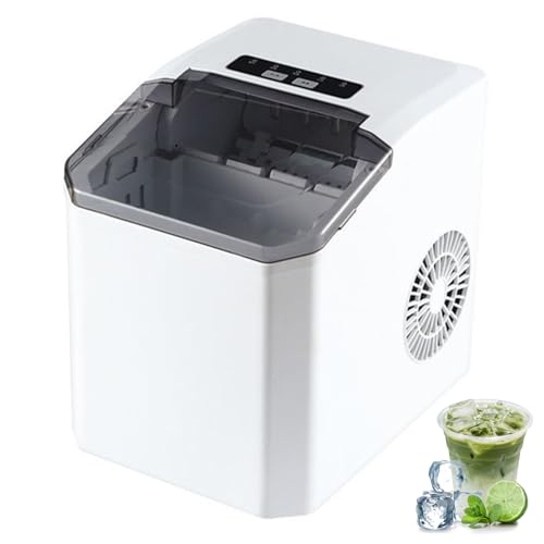 Máquina para hacer hielo en reuniones y cenas con capacidad de 1.3L y ciclo automático