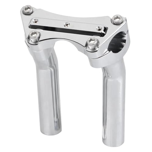 Elevador de manillar de 5,5 pulgadas para rutas cómodas en motos Heritage Softail y FXDL 3