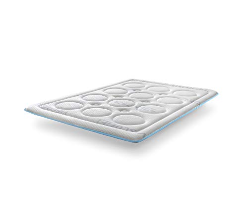 SonnoMATTRESS Topper Viscogel Bubble Confort 105x180x4