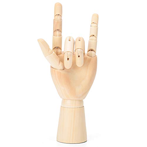 Wooden Hand Decoration Figure Ornaments Decorated Decorative Adornment Artists' Manikins, Defult