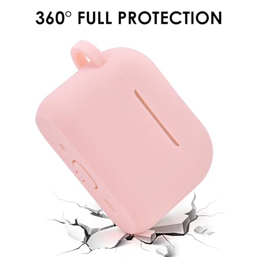 Image of Filoto for AirPods Pro 3 Case (2025), Soft Silicone Protective Case Cover Compatible with Apple AirPods Pro 3rd Generation with Beaded Bracelet Keychain Accessories for Women Pink