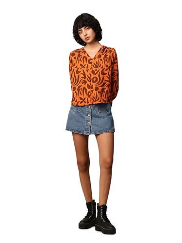 Image of ONLY Women's Polyester Regular T-Shirt