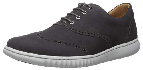 Driver Club USA Men's Geuine Leather Wingtip Oxford with Sneaker Sole Ankle Boot