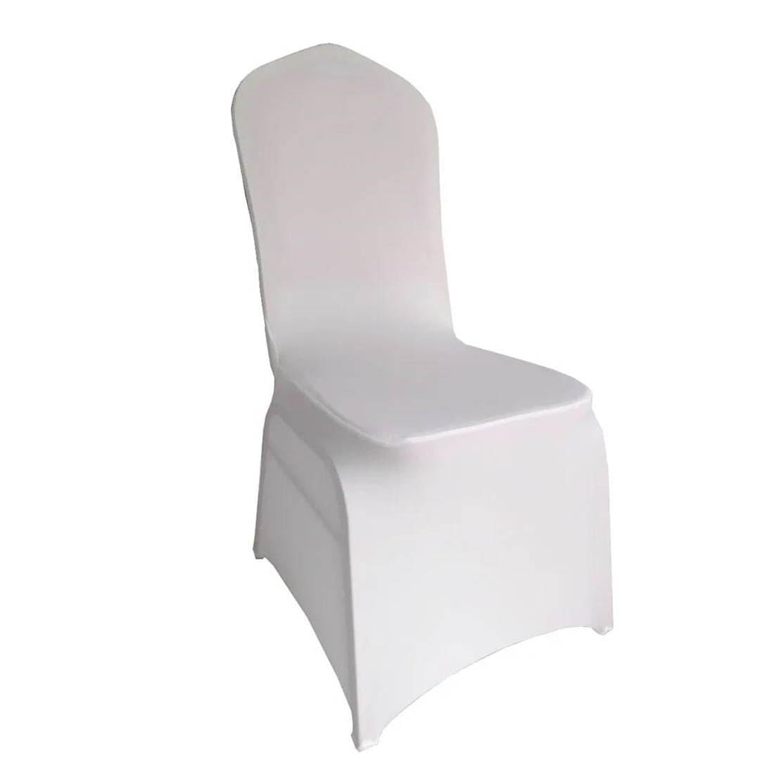 NMVAWIPT Spandex Wedding Hotel Restaurant Ceremony Chair Covers - Universal Fit, Non-Slip, Stylish Event & Home Decor Slipcovers(50pcs Chair Cover)
