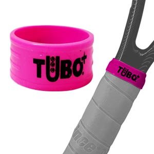 Tuboplus - Elastico ferma grip, per racchette da paddle o da tennis, fucsia