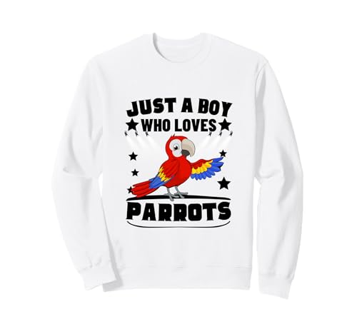 Just A Boy Who Loves Parrot Funny Parrot �g���[�i�[