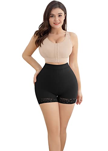 Image of KELLYLEE Tummy Control Underwear Shorts for Women High Waisted Shapewear Butt Lifter Panties High-Waisted Body Shaper Shorts