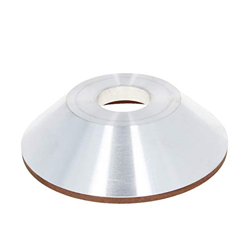 Utoolmart ダイヤモンド研削カップ ダイヤモンド砥石 ダイヤモンドホイール 研削ホイールカッター 研削砥石 ダイヤモンド樹脂 ダイヤモンド砥石 150粒度 125 10 * 3mm 1個入り 研磨ディスク研削砥石 研削盤 研削作業 研削加工用 超硬金属用 耐摩耗性 高硬度