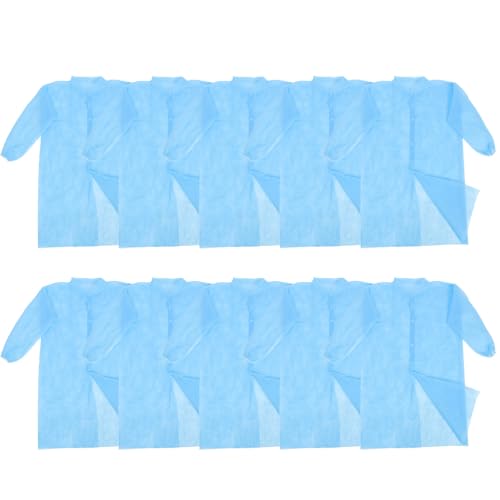 Blouses de laboratoire bleu jetables taille 3XL contre la chaleur au travail
