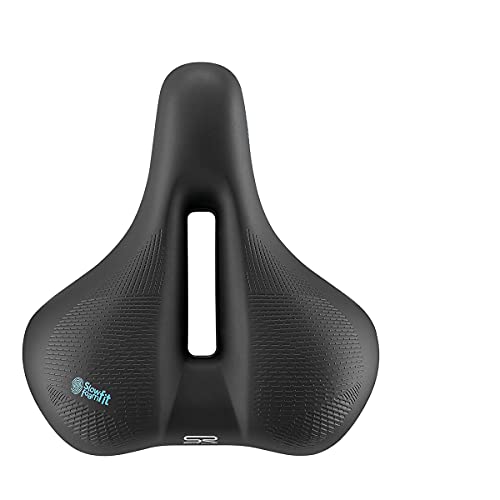 Selle Royal Float Saddle - Comfort - Float Relaxed - Unisex - Black, L 251mm/ W228mm