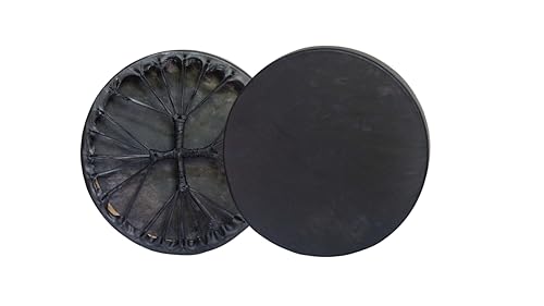 ARAW American Shamanic Native Drum, Bison Natural Hide, Cedar Wood Frame, Handmade, Handheld (20 Inches Diameter X 3 Inches Depth)
