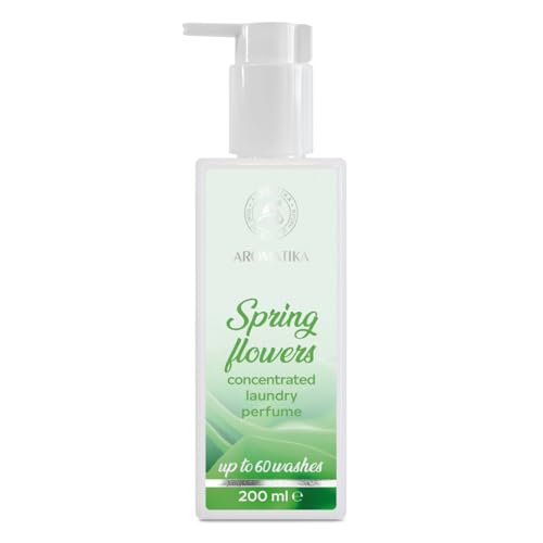 Konzentriertes Wäscheparfüm Frühlingsblumen 200ml - Wäsche Erfrischer - Parfum für Waschmaschine - für Langanhaltenden Duft - Blumenaroma - Wäscheduft - Concentrated laundry perfume