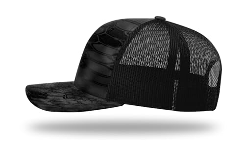 Image of Richardson 112 Trucker Hat - Premium Adjustable Snapback Hat - Structured Six Panel Richardson Blank Caps