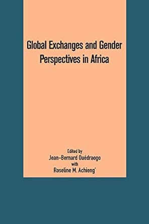 Global Exchanges and Gender Perspectives in Africa book cover