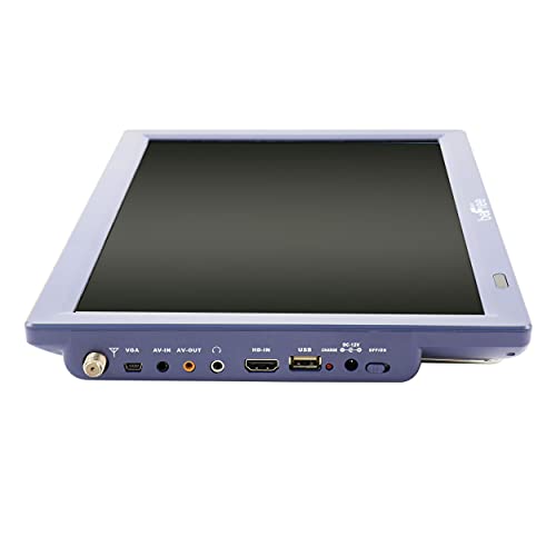 Image of beFree Sound Portable Rechargeable 14 Inch LED TV with HDMI, SD /MMC, USB, VGA, AV in /Out and Built-in Digital Tuner in Blue
